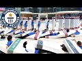 Incredible Human Mattress Dominoes - Guinness World Records