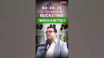 50-30-20 Rule (Need-Want) vs. Bucketing: Which is Better? #shorts #trending  #investment