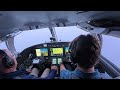 First Officer in Training! | CJ3+ | approach and landing ICT | 5K video