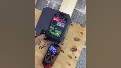 VFD voltage information