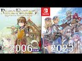 Rune factory game evolution 2006  2023