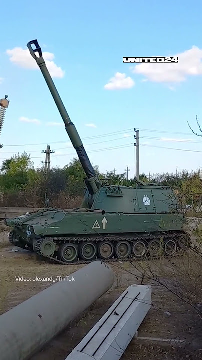 US-made Paladin M109A1 Howitzer in Action in Ukraine #warinukraine