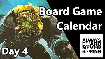 Deep Space Pest Control Day 4 - Board Game Advent Calendar Opening