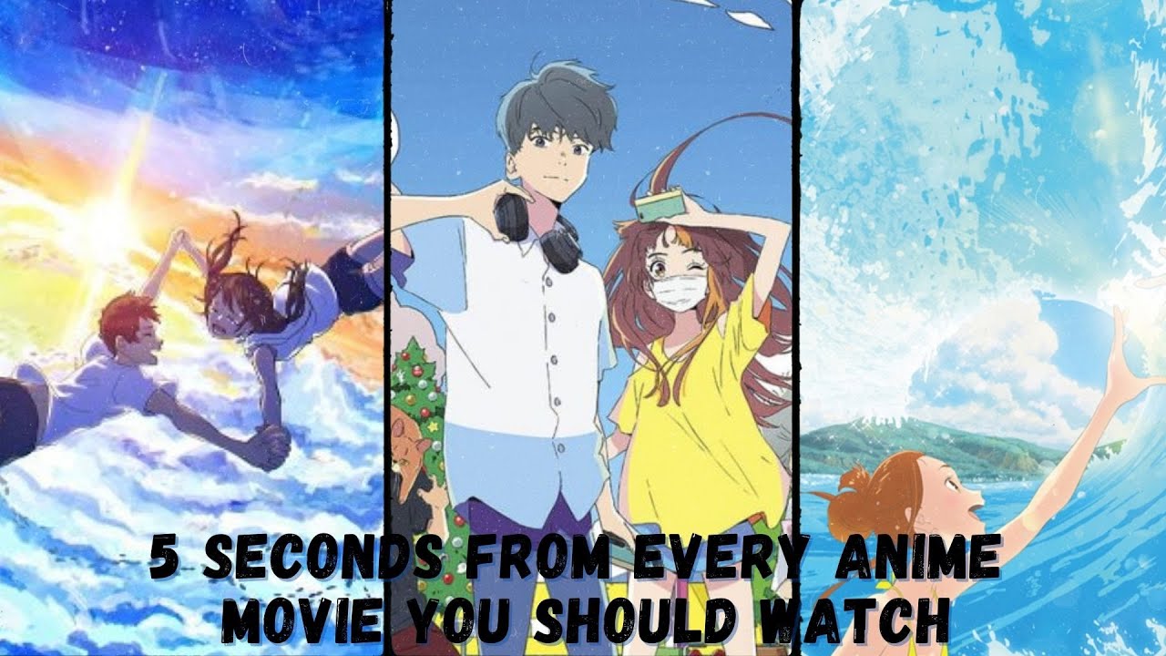 5 Seconds from Every Anime Movie You Should Watch - YouTube