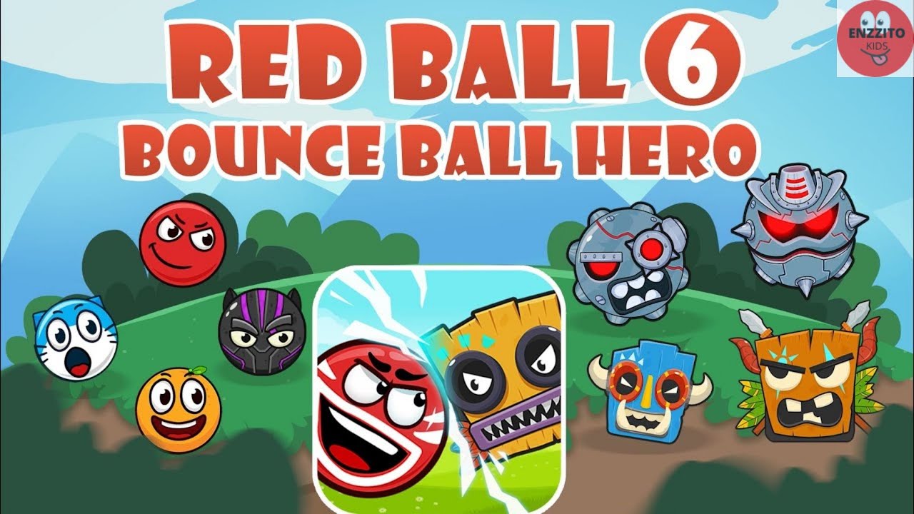 AS AVENTURAS DA BOLA VERMELHA!!! - Red Ball 4 (jogos de celular