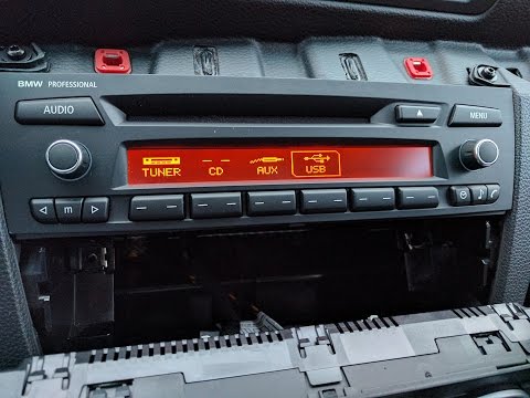 BMW professional radio Bluetooth install