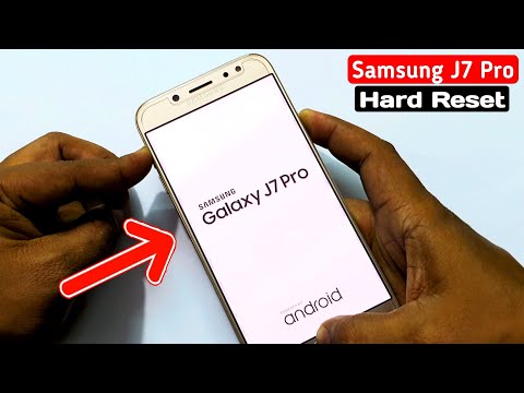 Samsung J7 Pro (SM J730) Hard Reset |Pattern Unlock Easy Trick With Keys