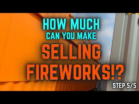 How Much Can You Make Selling Fireworks! | Step 55