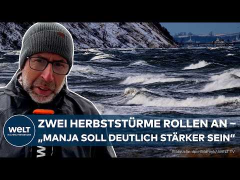 STORM SYSTEM IN GERMANY: Hurricane-force gusts threatened – "This is an autumn storm that packs a...