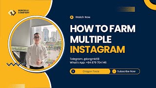 How to Farm Multiple Instagram Accounts | Step by Step to Create Scripts