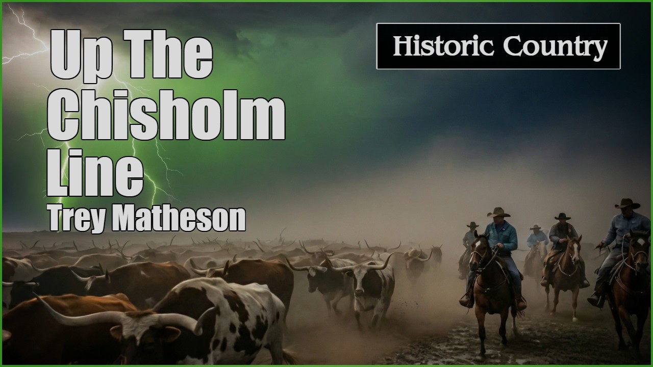 Up The Chisholm Line - Trey Matheson - Historical Accurate Country Music #ChisholmLine #CattleDrive