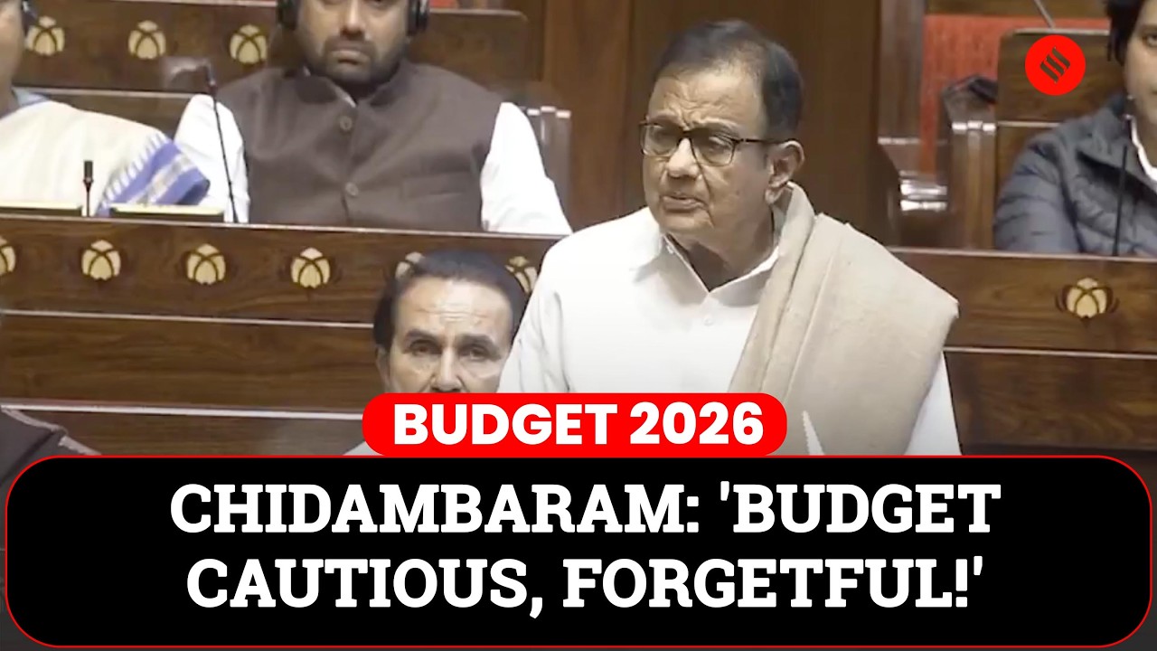 Finance Minister P Chidambaram Slams Nirmala Sitharaman, Calls Budget 2026 ‘Cautious and Forgetful’