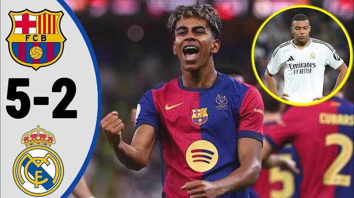 Barcelona vs Real Madrid 5-2 | Extended Highlights and All Goals- Spanish Super Cup Final 2025 HD