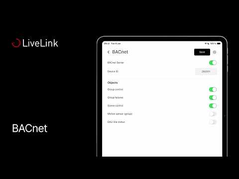 TRILUX LiveLink ONE – How To: Integrate with BACnet