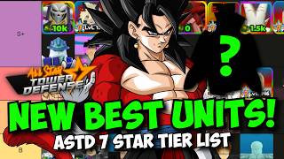 New Best 7 Stars in OG ASTD Update Tier List Ft Ainz SSj4 Gogeta Cell Shenron
