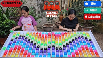 Family Game | Ball Sorting Challenge, who is faster? ☆ Level 03