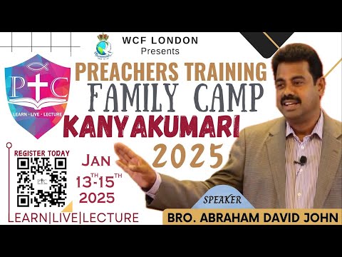 Register Now! Preachers Training , Kanyakumari