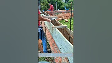 A Smart Concrete Formwork Measuring Trick by Skilled Mason.