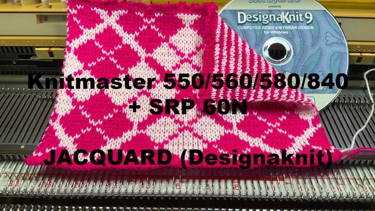 Empisal Knitmaster 550/560/580/840 + SRP 60N. JACQUARD (Designaknit).
