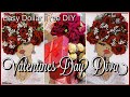Lady Valentines DIY | Easy Valentines Day DIY | Valentines Day Dollar Tree