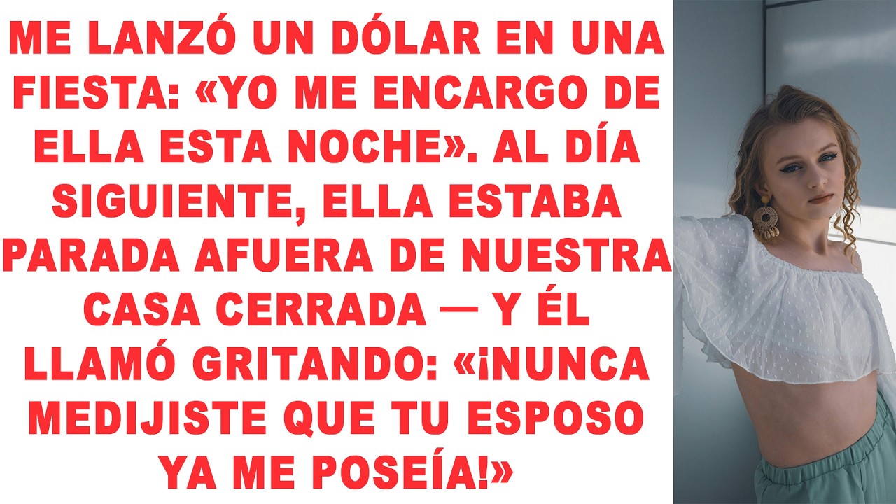 Me lanzó un dólar en una fiesta: «Yo me encargo de ella esta noche». Al día siguiente, ella...