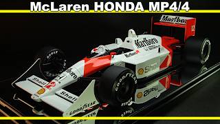 McLaren MP4/4 HONDA / TAMIYA 1/20 Formula1 / Scale Model / Ayrton Senna / full build / F1 screenshot 3