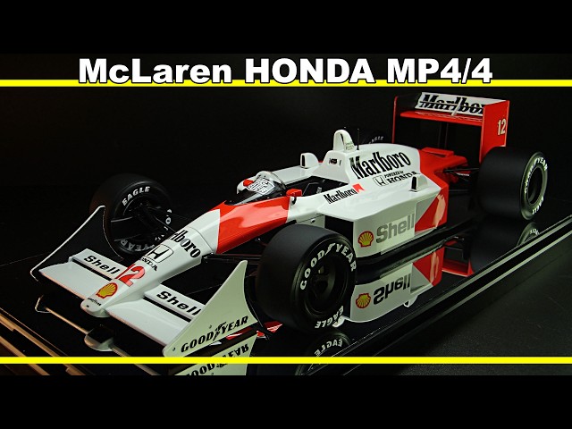 McLaren MP4/4 HONDA / Ayrton Senna / TAMIYA 1/20 Formula1 / Scale