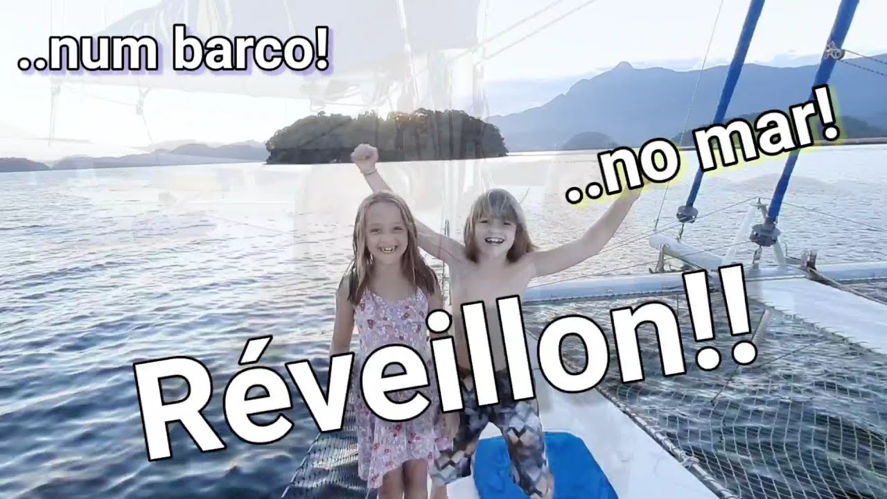 ⁣Já imaginou passar o Réveillon num barco?