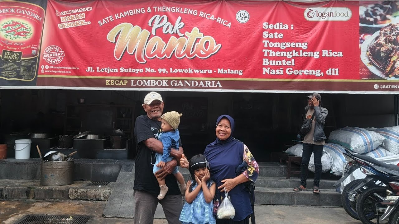 Makan makan di Tengkleng pak manto malang