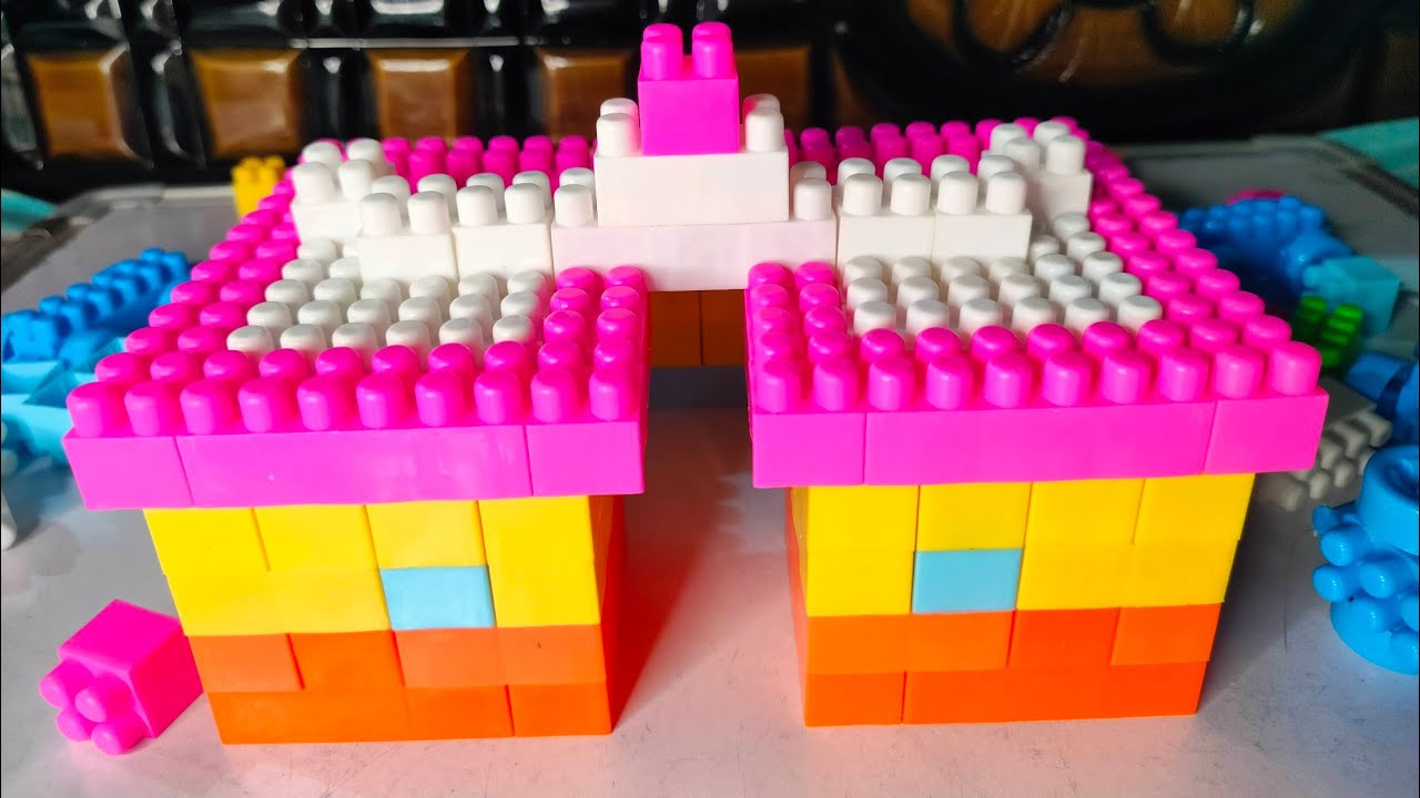 Satisfying DIY Blocks Big House 🏡 / ASMR / Building Blocks / Blocks Game /  building blocks fun.