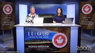 Maunakea Master Plan - Virtual Forum