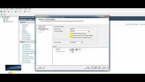 2.Configuration of network in ESXI   VSwitch, VMKernel, Management Network
