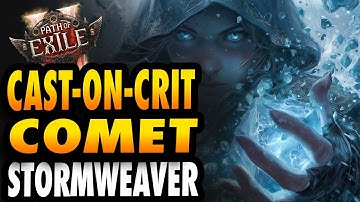 [POE2] COC COMET STORMWEAVER - Path of Exile 2 Build Guide