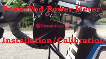 Velocomp PowerPod Power Meter Installation and Calibration
