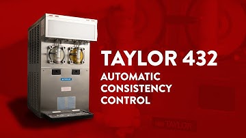 Taylor 432 - Automatic Consistency Control