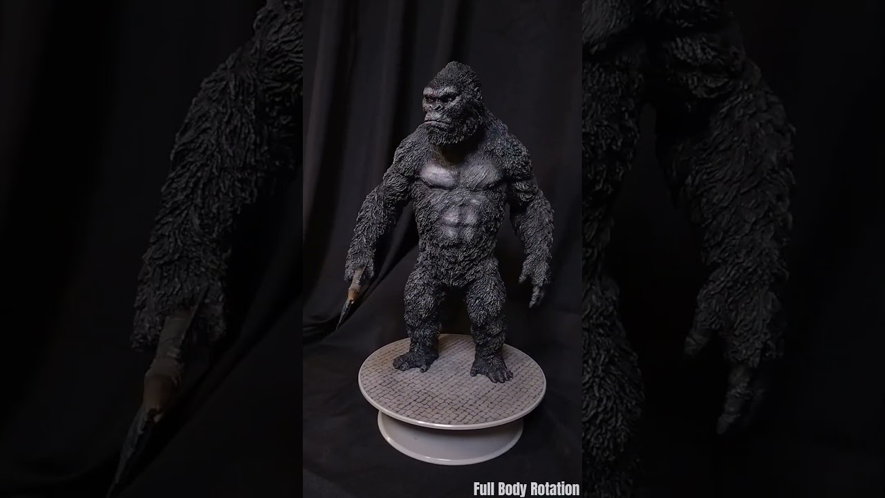 Kong with 3D printed Kong Axe #Godzilla #哥吉拉#ゴジラ