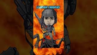 Jean Rasczak CHIBI ILUSTRACION STARSHIP TROOPERS