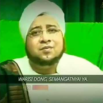 Pesan Al-Habib Munzir sebelum beliau wafat