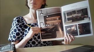ASMR kitchen designer roleplay (soft spoken, typing, page turning, writing sounds)