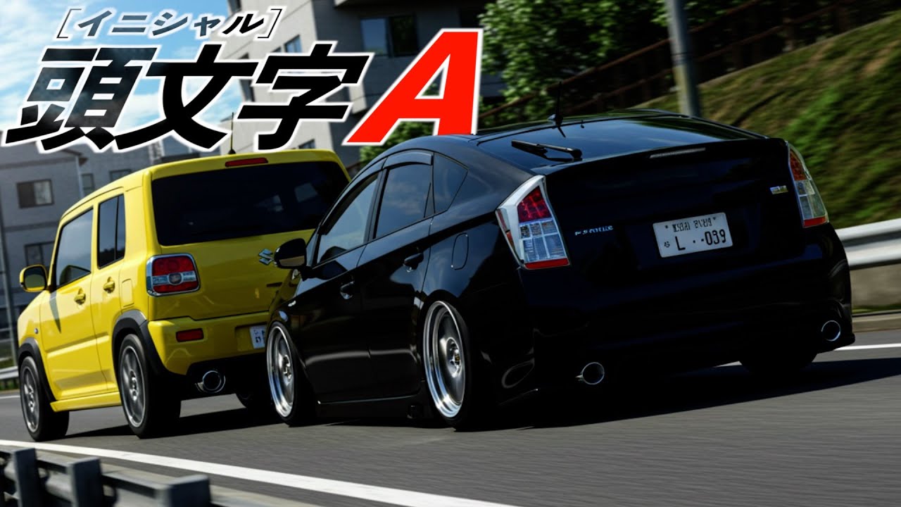 AI架空アニメ「頭文字Ａ（煽り運転）」OP主題歌~煽り運転の４パターン~