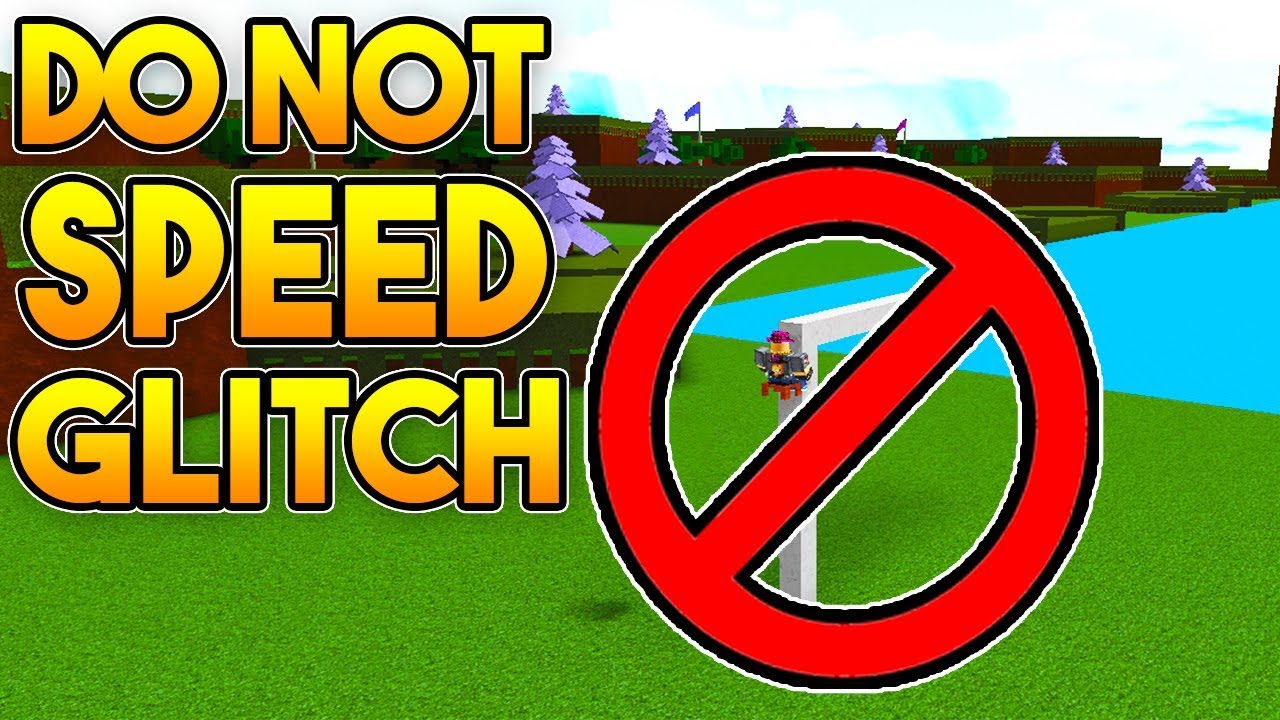 DO *NOT* SPEED GLITCH! | Build A Boat For Treasure ROBLOX 