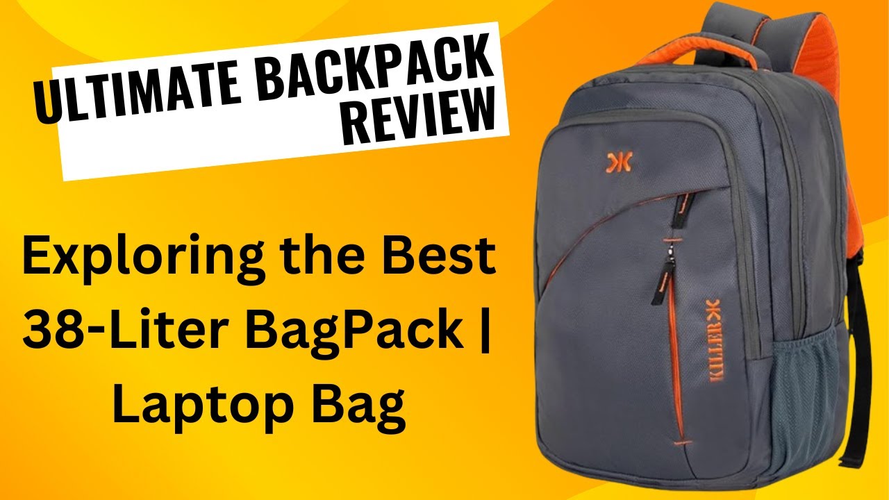 Ultimate Backpack Review: Exploring the Best 38-Liter BagPack | Laptop Bag