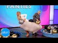 Khloé Kardashian & Ellen Stuff Their Granny Panties with Big Balls
