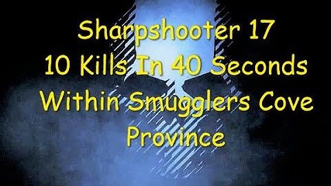 Ghost Recon Breakpoint : Sharpshooter Rank 17 : 10 Kills In 40 Seconds In Smugglers Cove Province