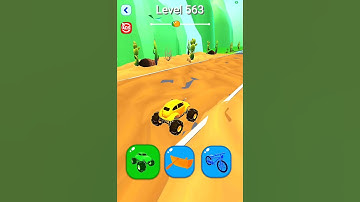 Shape Shifting Funny Race Gameplay - Level 563 - Android GamePlay