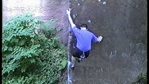 Avalon (7c) Free Solo, 7., 12. and 22. July 2002