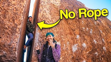 Amateur FREE SOLOS with a Pro Climber // ft. Anna Hazelnutt