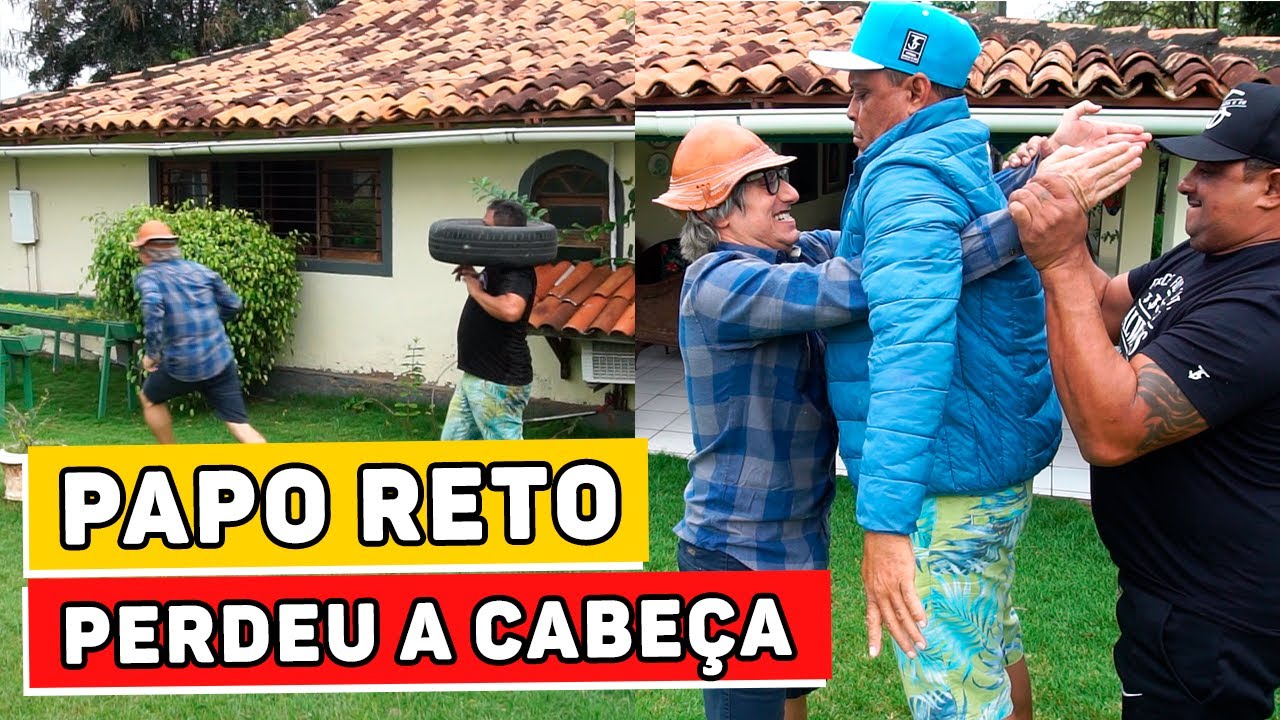 PAPO RETO PERDEU O CONTROLE E FOI PRA CIMA DE MUÇÃO!