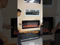 Simple to install # # electricfireplace # media wall