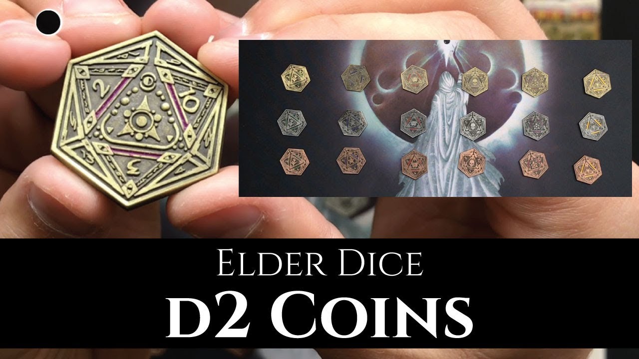 Elder Dice d2 Coin Unboxing camera iphone 8 plus apk